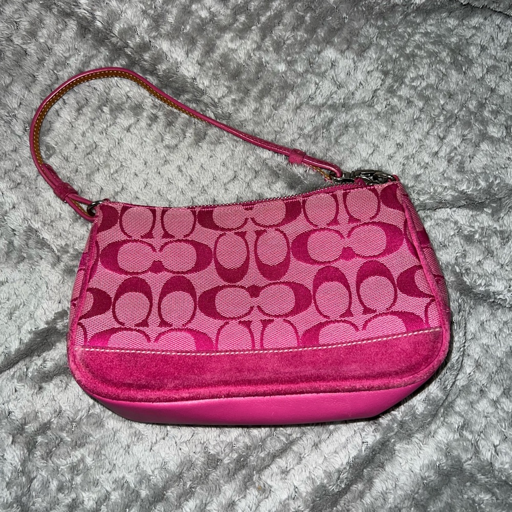 Coach Demi Bag in Hot Pink - Picture 4 of 8